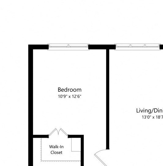 Brighton Oaks_2 Bedroom Floor Plan_2B